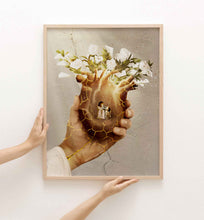 Load image into Gallery viewer, He Held My Heart - Framed Print - Project Made New