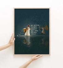 Load image into Gallery viewer, No Weapon - Framed Print - Project Made New