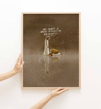 Load image into Gallery viewer, Lowest Point - Framed Print - Project Made New
