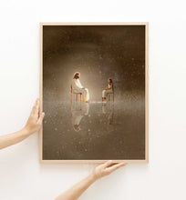 Load image into Gallery viewer, Sit in Darkness - Framed Print - Project Made New