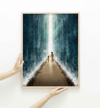 Load image into Gallery viewer, Part The Sea - Framed Print