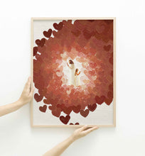 Load image into Gallery viewer, Love Over Fear - Framed Print