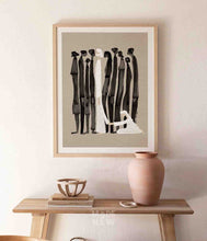 Load image into Gallery viewer, Woman Touches Jesus v2 (Black) - Digital Download