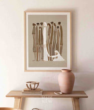 Load image into Gallery viewer, Woman Touches Jesus v2 (Brown) - Digital Download