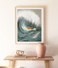 Load image into Gallery viewer, Ride with Jesus (realistic) - Framed Print