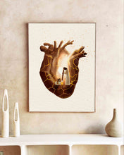 Load image into Gallery viewer, Kintsugi Heart - Framed Print