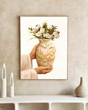 Load image into Gallery viewer, Kintsugi Vase - Framed Print - Project Made New