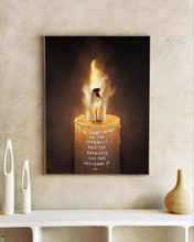 Load image into Gallery viewer, Burning - Framed Print - Project Made New