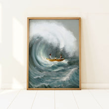 Load image into Gallery viewer, Ride with Jesus (realistic) - Framed Print
