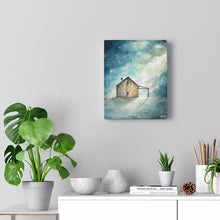 Load image into Gallery viewer, Cold World Yet Warm (2 Corinthians 12:10) - Canvas - Project Made New