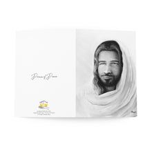 Load image into Gallery viewer, Prince of Peace (Black and White) (Isaiah 9:6) - Greeting Cards (8 pcs) - Project Made New