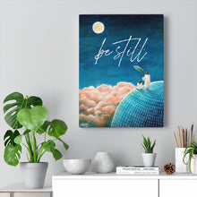 Load image into Gallery viewer, Be Still (Psalm 46:10) - Canvas - Project Made New