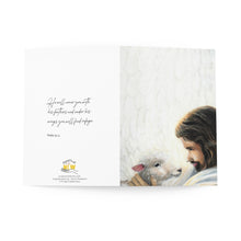 Load image into Gallery viewer, Good Shepherd (Psalm 91:4) - Greeting Cards (8 pcs) - Project Made New