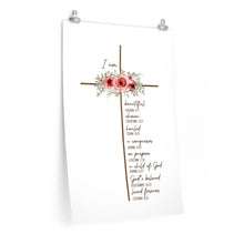 Load image into Gallery viewer, Cross (I am)  - Poster