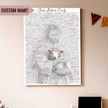 Load image into Gallery viewer, 70 Bible Verses on Identity God's Beloved - Personalized Canvas
