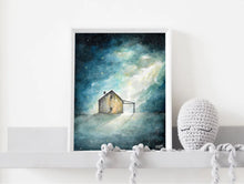 Load image into Gallery viewer, Cold World Yet Warm (2 Corinthians 12:10) - Poster - Project Made New