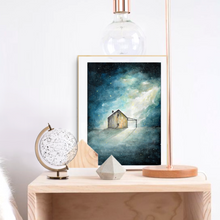 Load image into Gallery viewer, Cold World Yet Warm (2 Corinthians 12:10) - Poster - Project Made New