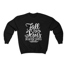 Load image into Gallery viewer, Fall For Jesus Unisex Sweatshirt