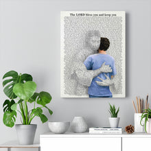 Load image into Gallery viewer, 70 Bible Verses about Protection for Nurses - Canvas