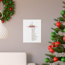 Load image into Gallery viewer, Cross (I am)  - Poster