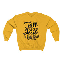 Load image into Gallery viewer, Fall For Jesus Unisex Sweatshirt