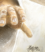 Load image into Gallery viewer, Beside me- Peace (John 14:27) - Framed poster - Project Made New