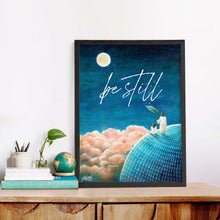 Load image into Gallery viewer, Be Still (Psalm 46:10) - Poster - Project Made New