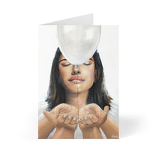 Load image into Gallery viewer, Let go (Psalm 55:22) - Greeting Cards (8 pcs) - Project Made New