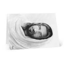 Load image into Gallery viewer, Prince of Peace (Black and White) (Isaiah 9:6) - Greeting Cards (8 pcs) - Project Made New