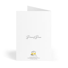 Load image into Gallery viewer, Prince of Peace (Black and White) (Isaiah 9:6) - Greeting Cards (8 pcs) - Project Made New