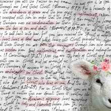 Load image into Gallery viewer, 70 Bible Verses on Identity God's Beloved - Personalized Canvas