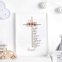 Load image into Gallery viewer, Cross (I am)  - Custom Poster