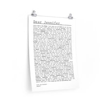 Load image into Gallery viewer, Letter from God - Custom Poster