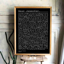 Load image into Gallery viewer, Letter from God - Custom Poster