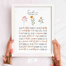 Load image into Gallery viewer, Floral (You are)  - Custom Poster