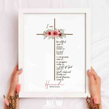 Load image into Gallery viewer, Cross (I am)  - Custom Poster