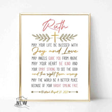 Load image into Gallery viewer, Gold Cross (May Your Life)  - Custom Poster