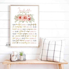 Load image into Gallery viewer, Roses (You are)  - Custom Poster