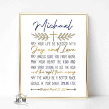 Load image into Gallery viewer, Gold Cross (May Your Life)  - Custom Poster