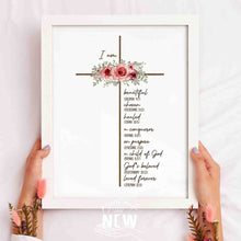 Load image into Gallery viewer, Cross (I am)  - Poster