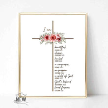 Load image into Gallery viewer, Cross (I am)  - Poster