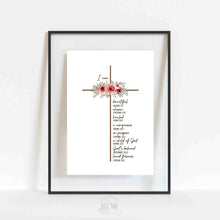 Load image into Gallery viewer, Cross (I am)  - Poster