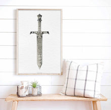 Load image into Gallery viewer, Sword (I Am) - Poster