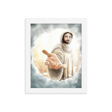 Load image into Gallery viewer, Beside me- Rescued (Hebrew 13:6) - Framed poster - Project Made New