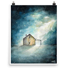 Load image into Gallery viewer, Cold World Yet Warm (2 Corinthians 12:10) - Poster - Project Made New