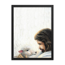Load image into Gallery viewer, Good Shepherd (Psalm 91:4) - Framed Poster - Project Made New