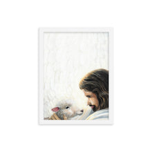 Load image into Gallery viewer, Good Shepherd (Psalm 91:4) - Framed Poster - Project Made New