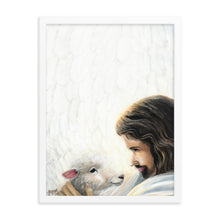 Load image into Gallery viewer, Good Shepherd (Psalm 91:4) - Framed Poster - Project Made New