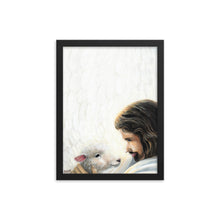 Load image into Gallery viewer, Good Shepherd (Psalm 91:4) - Framed Poster - Project Made New