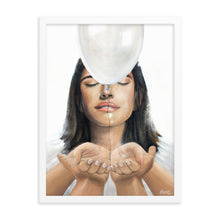 Load image into Gallery viewer, Let go (Psalm 55:22) - Framed poster - Project Made New